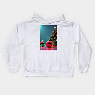 Christmas Baubles 4 Kids Hoodie